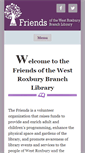 Mobile Screenshot of friendsofthewrlibrary.org